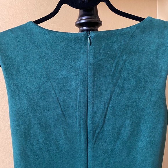 EnFocus Studio Side Cinch velour Sheath Dress NWOT - Picture 3 of 5